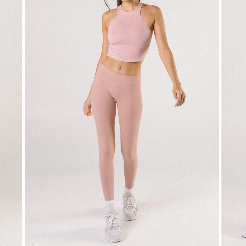 Saski Collection • Dusty Pink Leggings • Medium